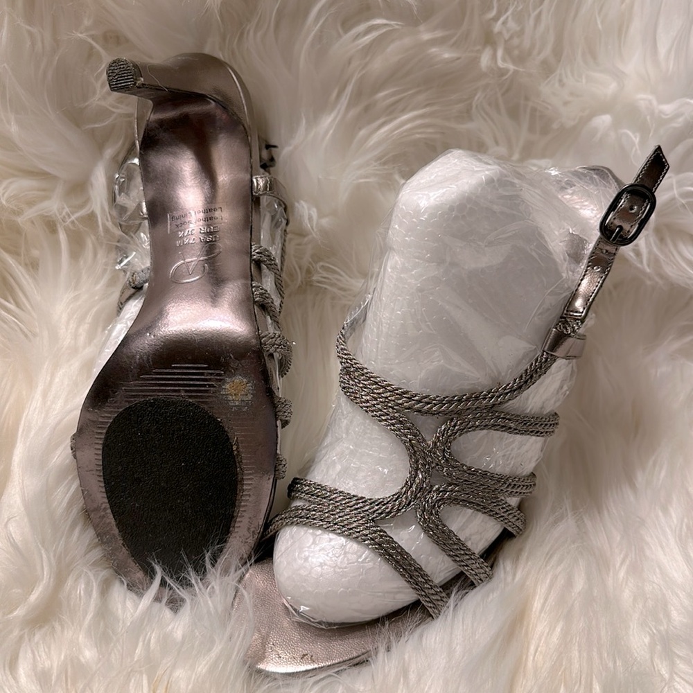 Adrianna Papell Bronze Slingbacks